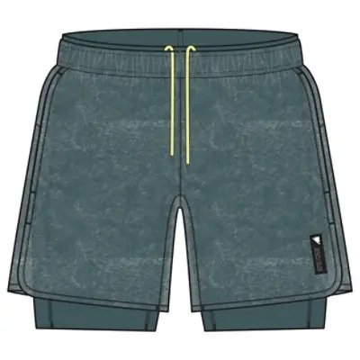 Pantalones Cortos de MTB Alltrack LT con Badana Carbon Grey Talla M - image