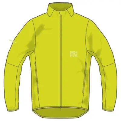 Jaqueta Corta-Vento Alltrack Ride Packable End Citrus Tamanho XS - image