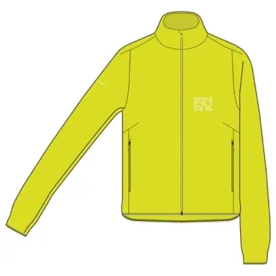 Jaqueta Alltrack à Prova de Vento Dobrável Feminina End Citrus Tamanho XXS - image