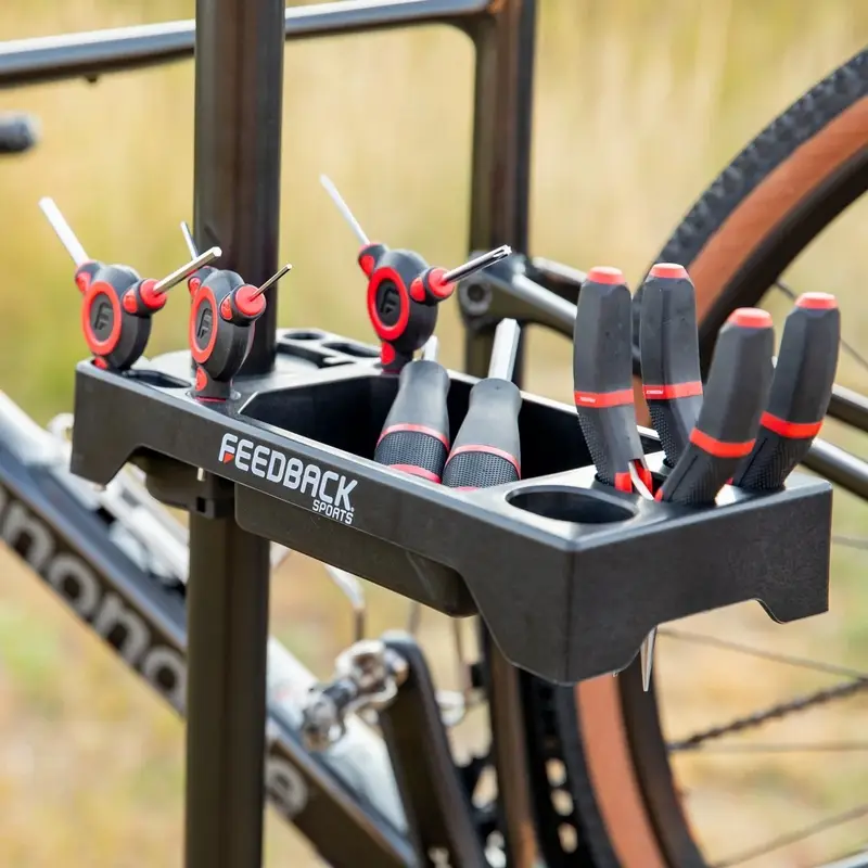 Kompaktes schwarzes Werkzeugablagefach #7