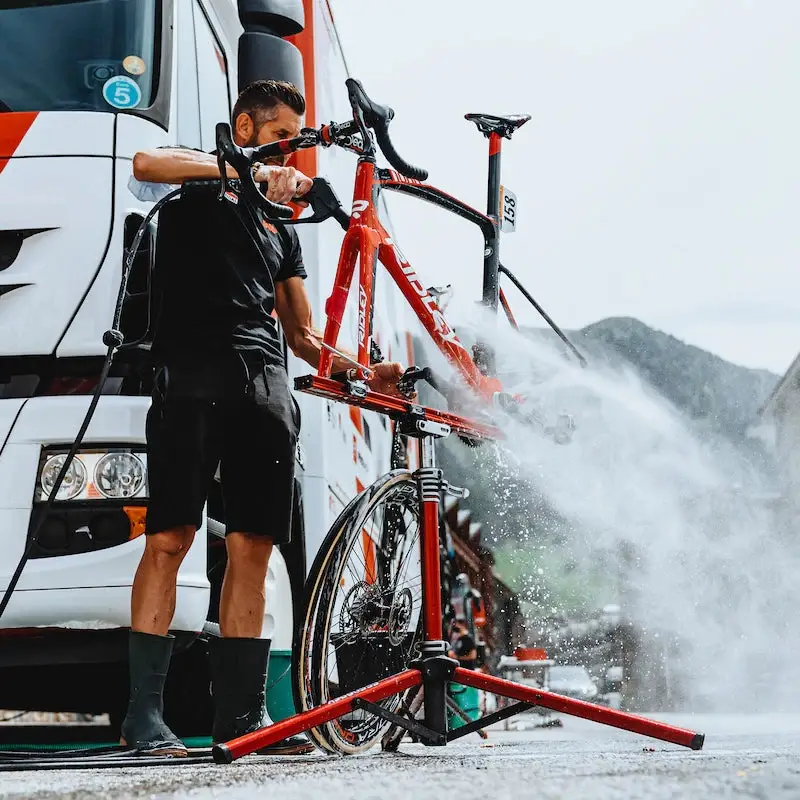 Support de Réparation pour Vélo Sprint Support de Travail Rouge #12