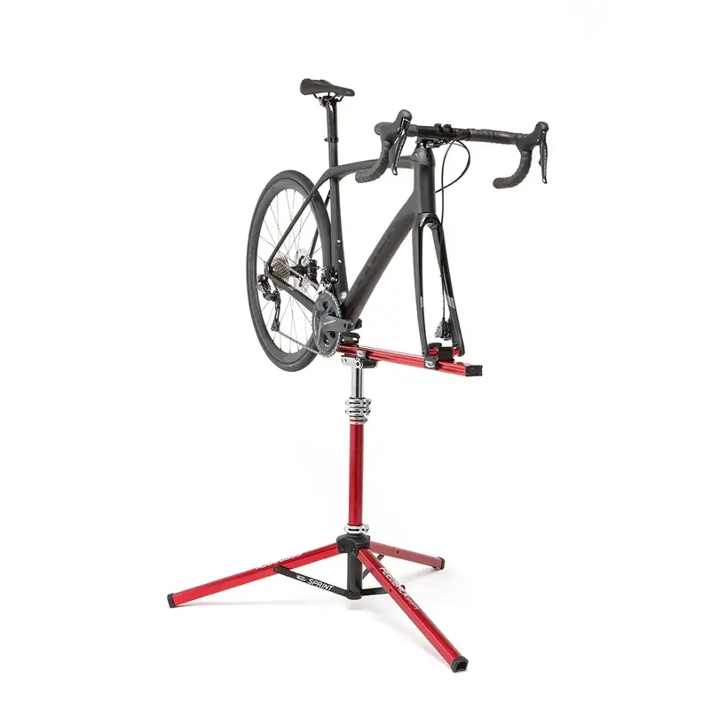 Support de Réparation pour Vélo Sprint Support de Travail Rouge #2
