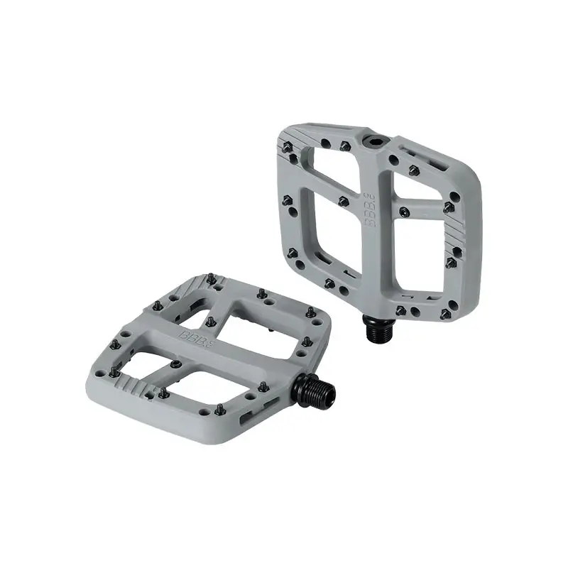 Pedali Bici Decoder 100mm x 110mm Grigio Opaco - image