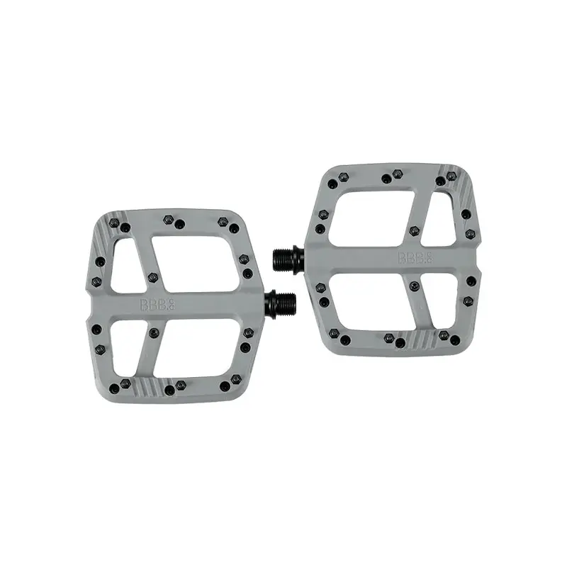 Pedali Bici Decoder 100mm x 110mm Grigio Opaco #1