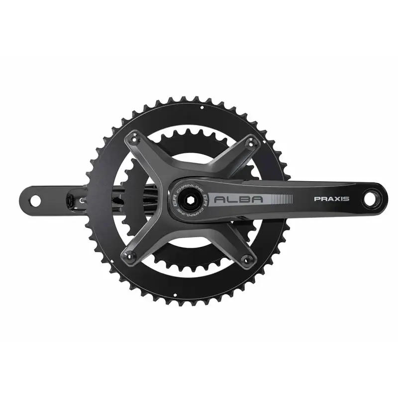 Guarnitura Alba Alluminio M30 LT2 32/48D 172.5mm 10/11/12v Q150 - image