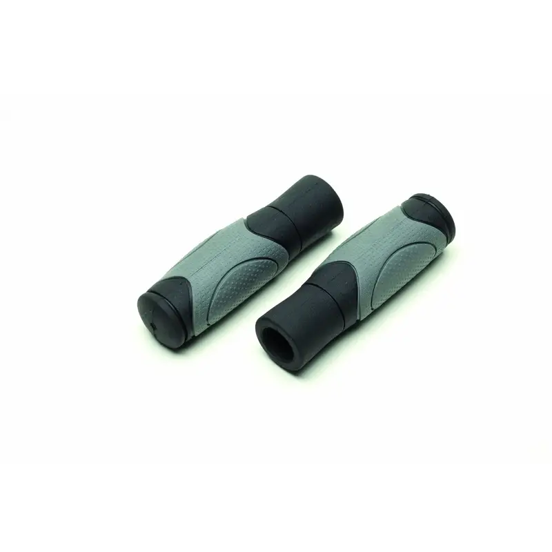 Couple Manopole MTB 130mm Black/Gray - image