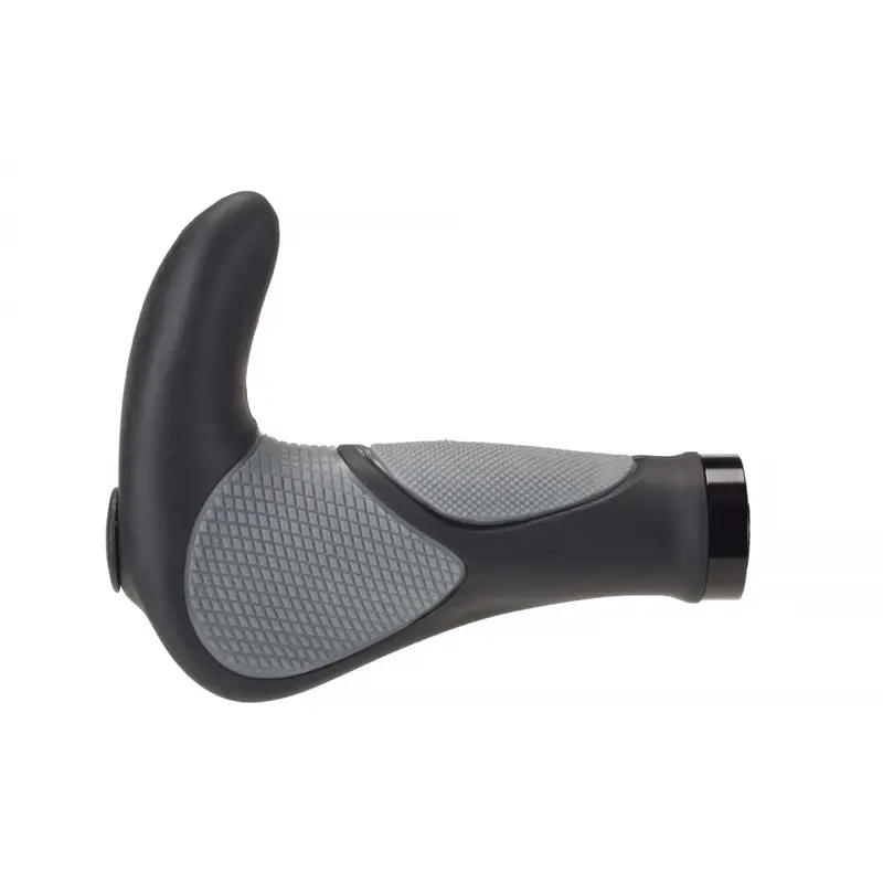 Ergonomic knobs pair with fixed 140mm black/gray appendices - image