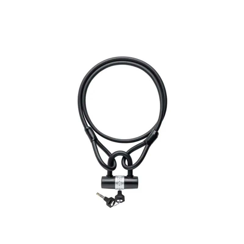 Lucchetto A Spirale U-Lock 8x1500mm Nero - image