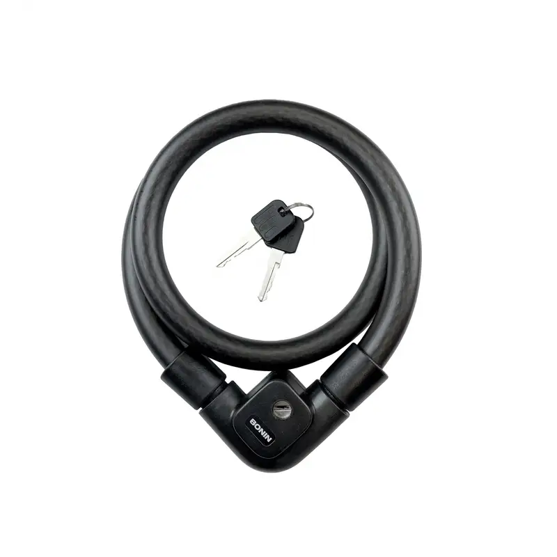 Lucchetto A Spirale 20x1000mm Nero - image