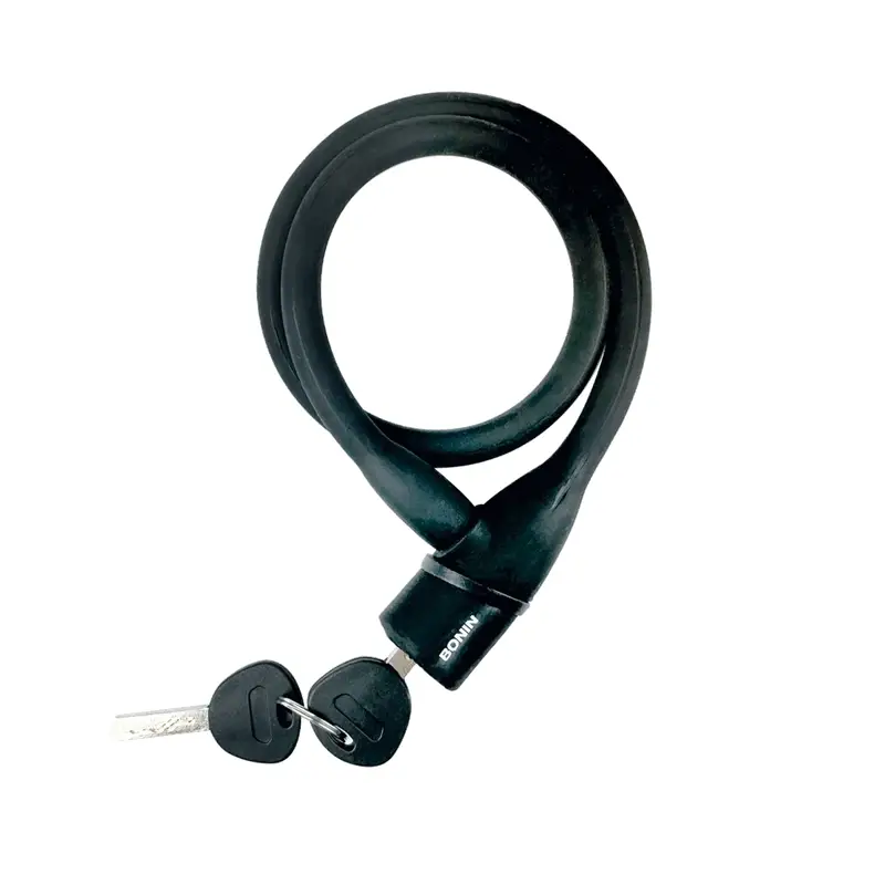 Lucchetto A Spirale 10x600mm Nero - image