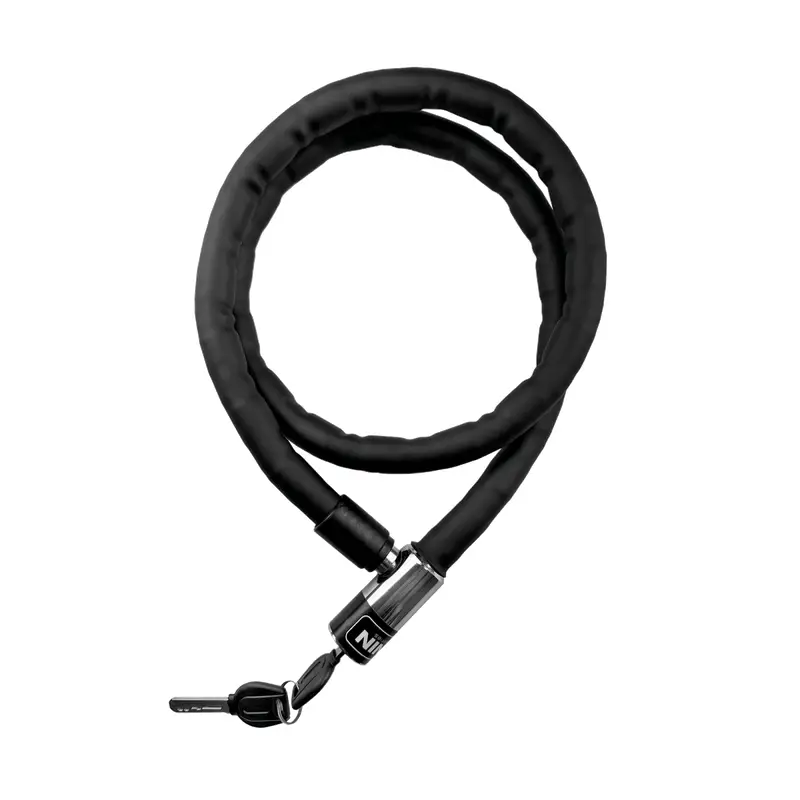 Lucchetto A Spirale Mono Blindo 18x1200mm Nero - image