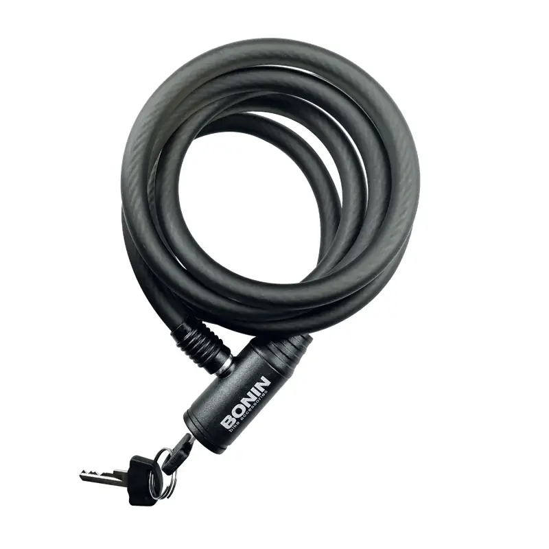 Lucchetto A Spirale 10x1500mm Nero - image