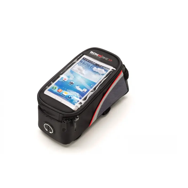 Borsa Porta Smartphone Al Telaio Nero - image