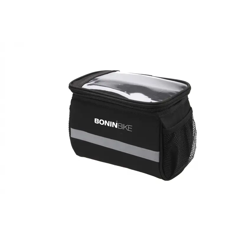 Handlebar bag with 3.5l black velcro - image