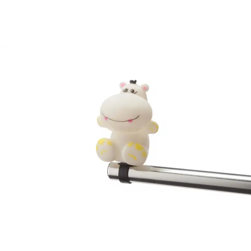 Campagello puppet white hippopotamus - image