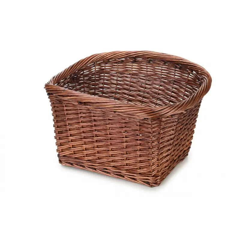 Breed in brown rectangular wicker - image