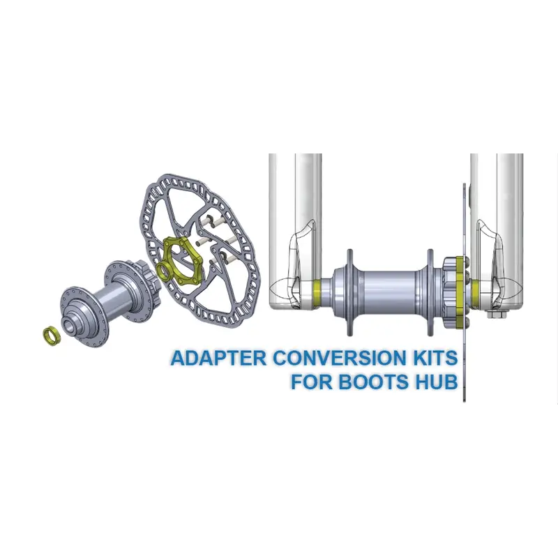 Kit Conversione Mozzo Anteriore Da 100mm A 110mm Boost - image
