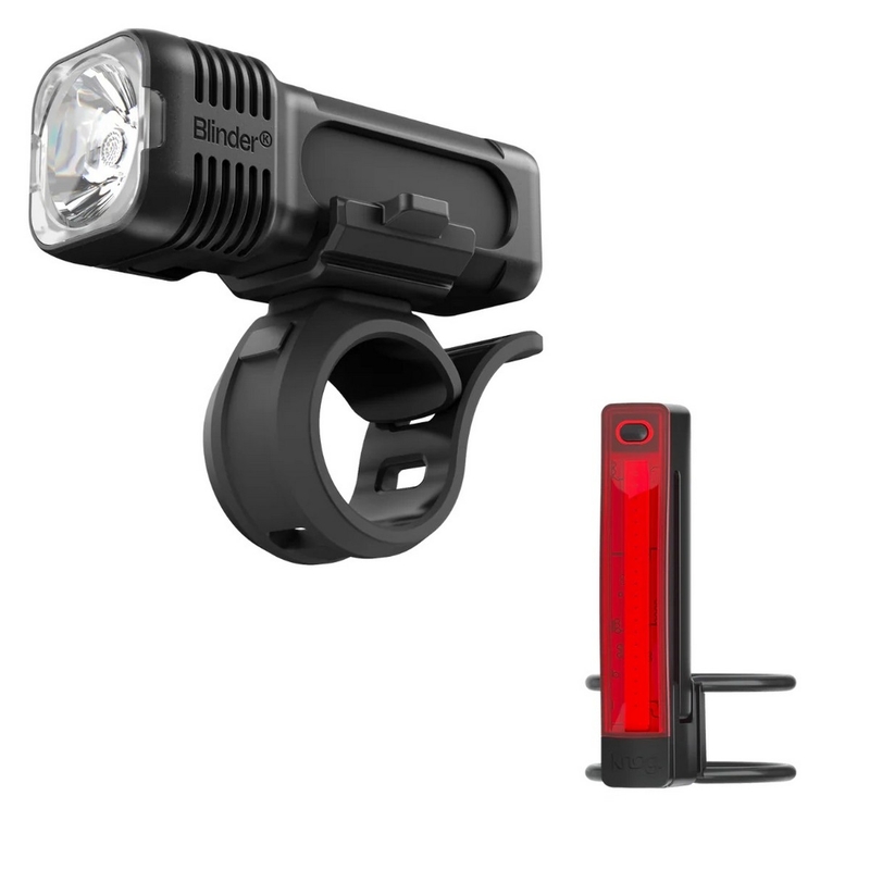 Front Light Kit Blinder 400 Lumen + Rear Plus 20 Lumen