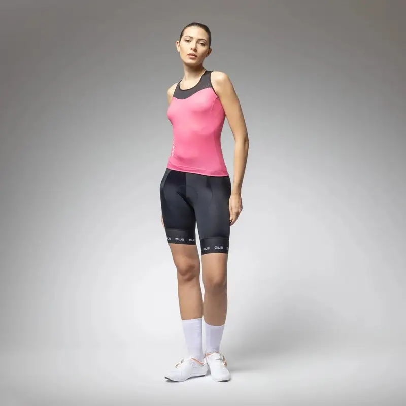 Canhão Feminino Regata Color Block Pragma Flamingo Tamanho XXS #1