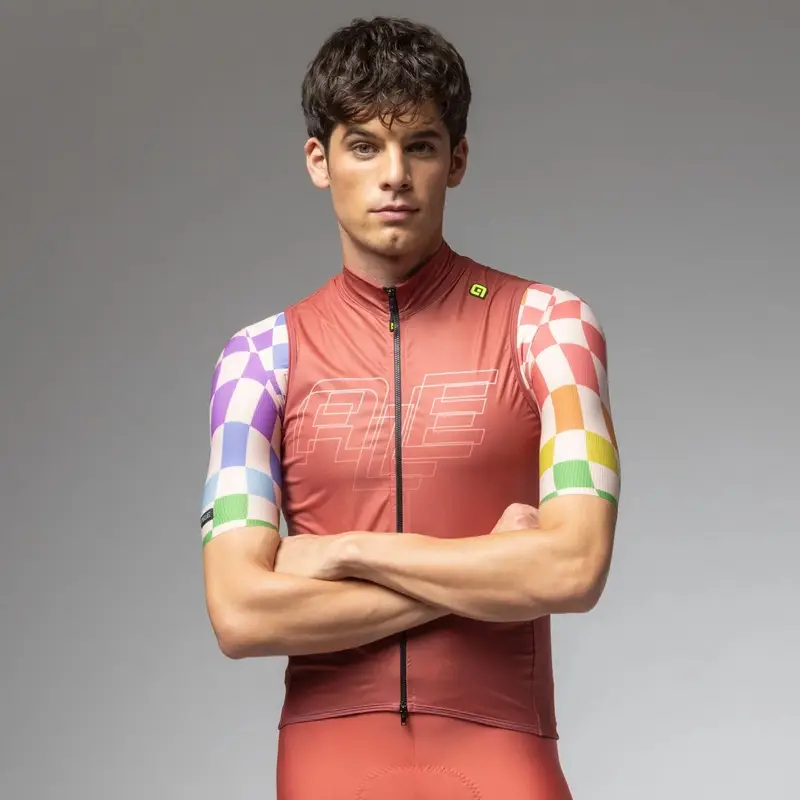 Sauvage PR-E Windproof Gilet Terracotta Size XXL - image