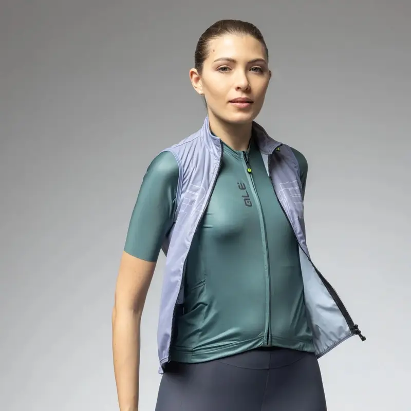 Gilet à prova de vento Mulher Sauvage PR-E Prata Tamanho XS - image