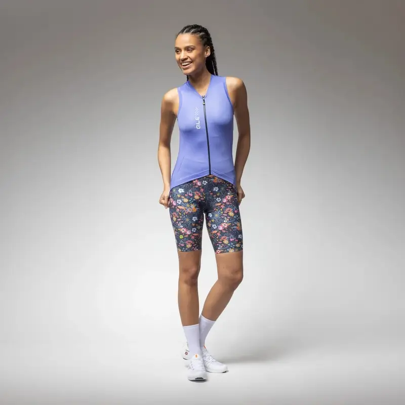 Camisola de Estrada Sem Mangas Mulher Color Block Pragma Jacaranda Tamanho L #1