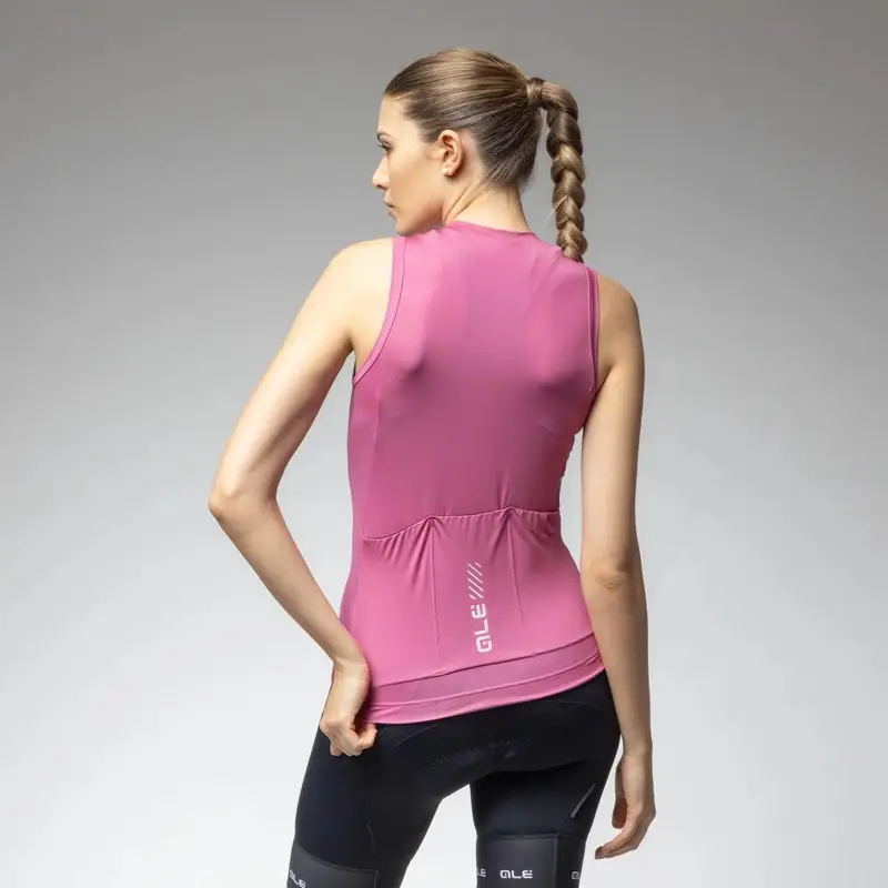 Ärmelloses Damen-Straßenjersey Color Block Pragma Blush Größe XL #2