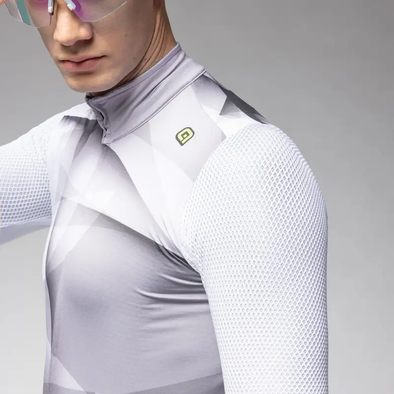 Maglia A Maniche Lunghe Quick R-EV1 Bianco Taglia XXS #3