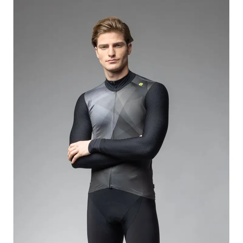 Jersey de manga larga R-EV1 Black Cut l - image