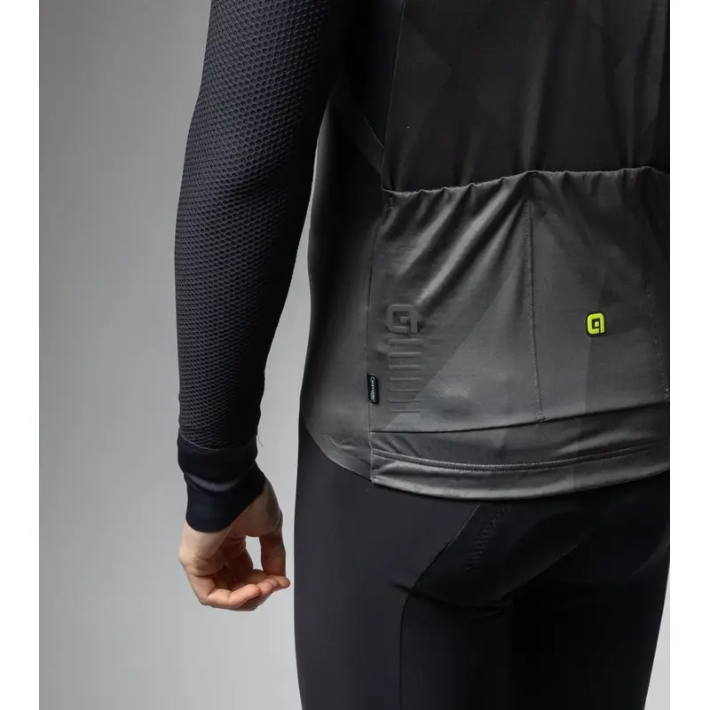 Jersey de manga larga R-EV1 Black Cut l #4