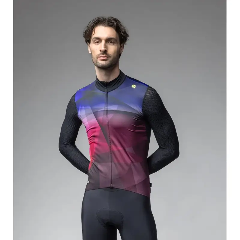 Jersey de manga comprida R-EV1 Borgonha tamanho xxs - image