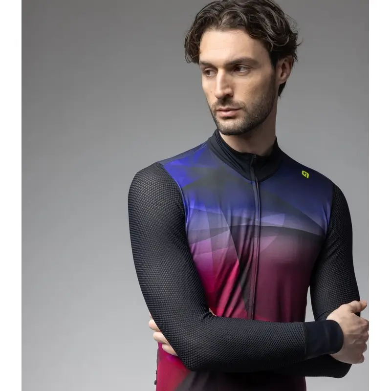 Jersey de manga larga R-EV1 Borgoña Tamaño XXXXL #3