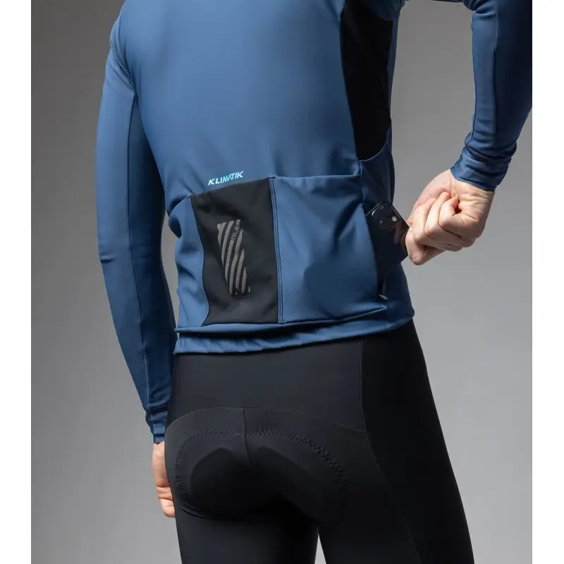 K-HYDRO KLIMATIK Camisa de manga larga Blue XL Tamaño #4