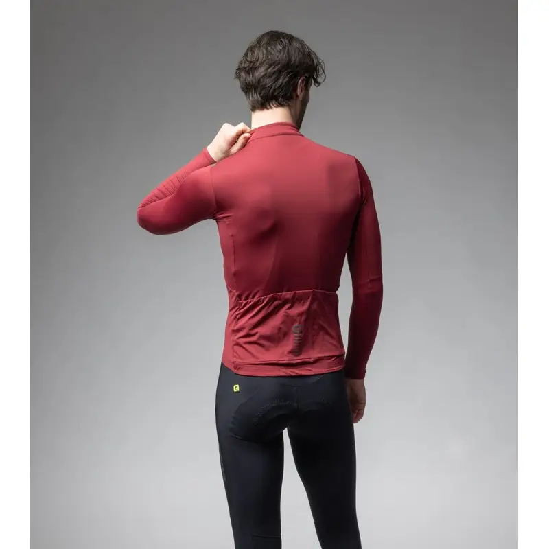 Camisa de manga larga carrera cálida r-ev1 rojo tamaño xxs #1