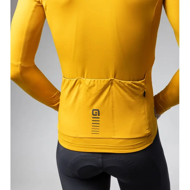 Long sleeve shirt Warm Race R-EV1 yellow size xxs #4