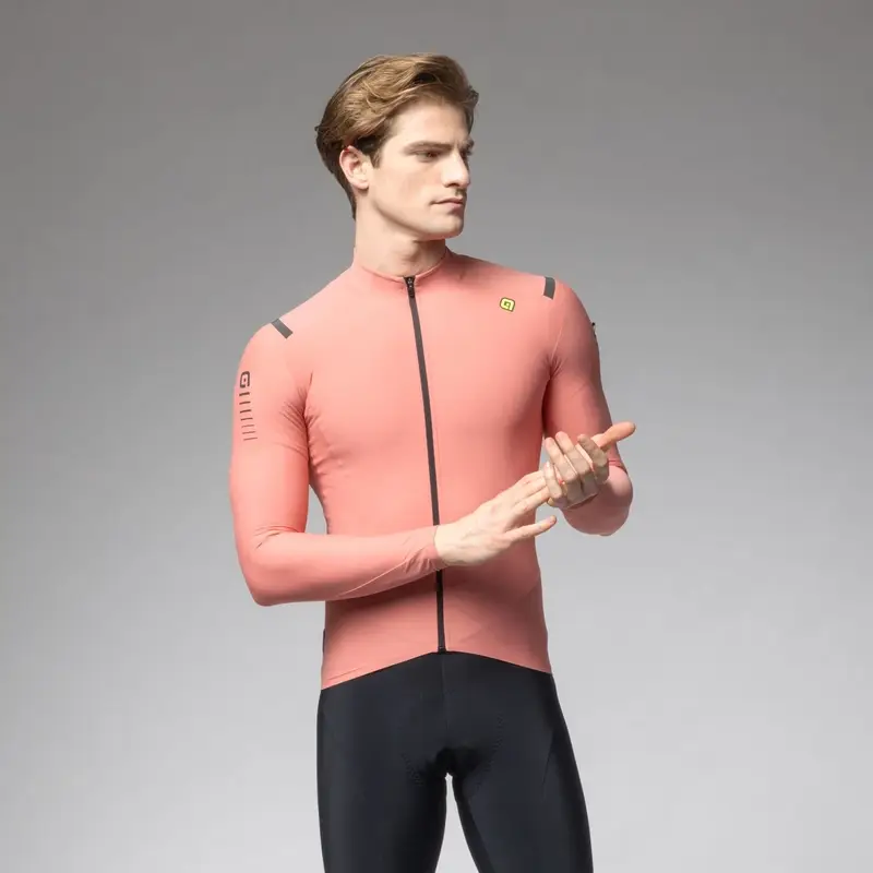 Maglia À Manches Longues Warm Race R-EV1 Rose Taille XXS - image