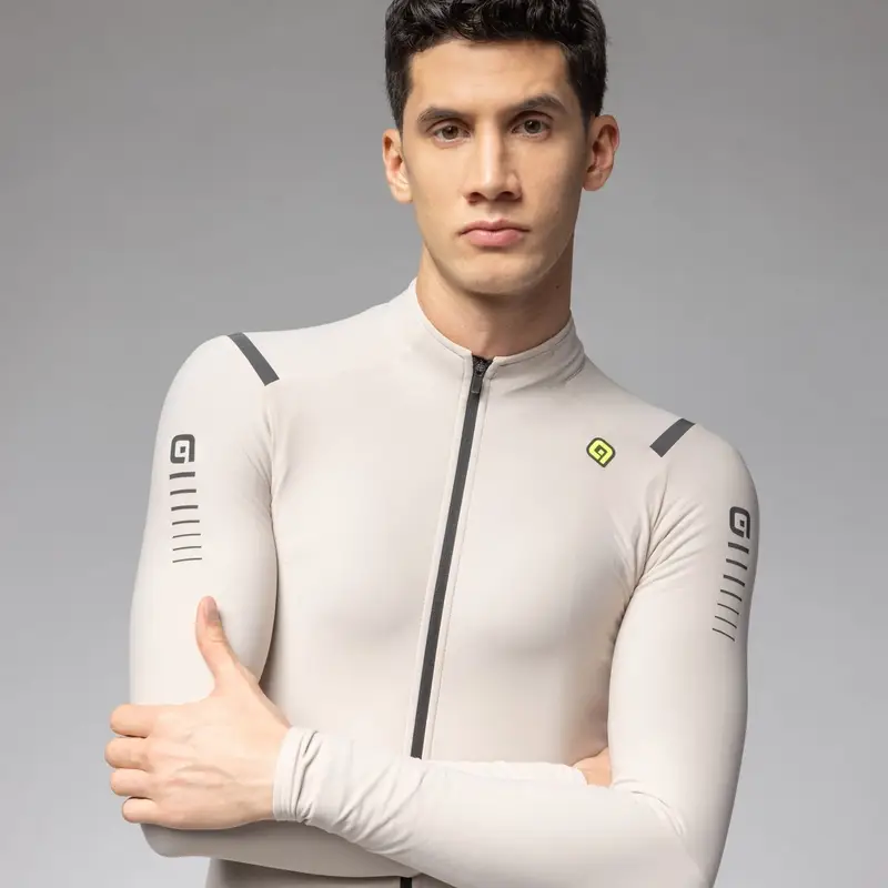 Langärmliges Warm Race R-EV1 Trikot Grau Größe XXS #2