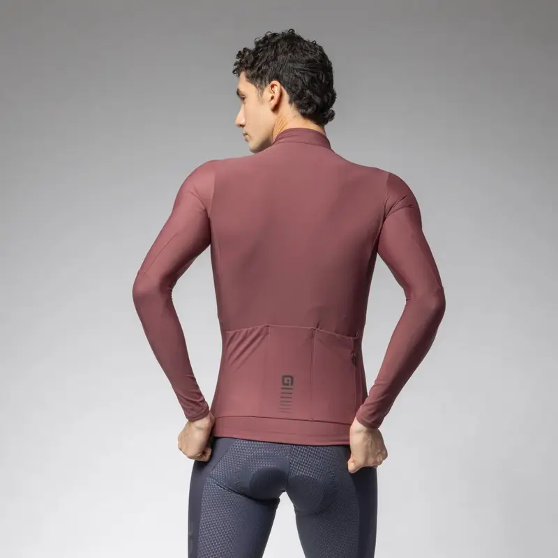 Maillot Manches Longues Warm Race R-EV1 Bordeaux Taille XXS #1