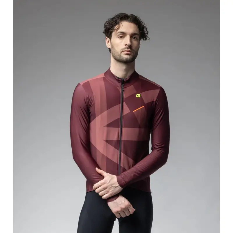 Direção de camisa de manga longa Pragma Bordeaux Tamanho xxs - image