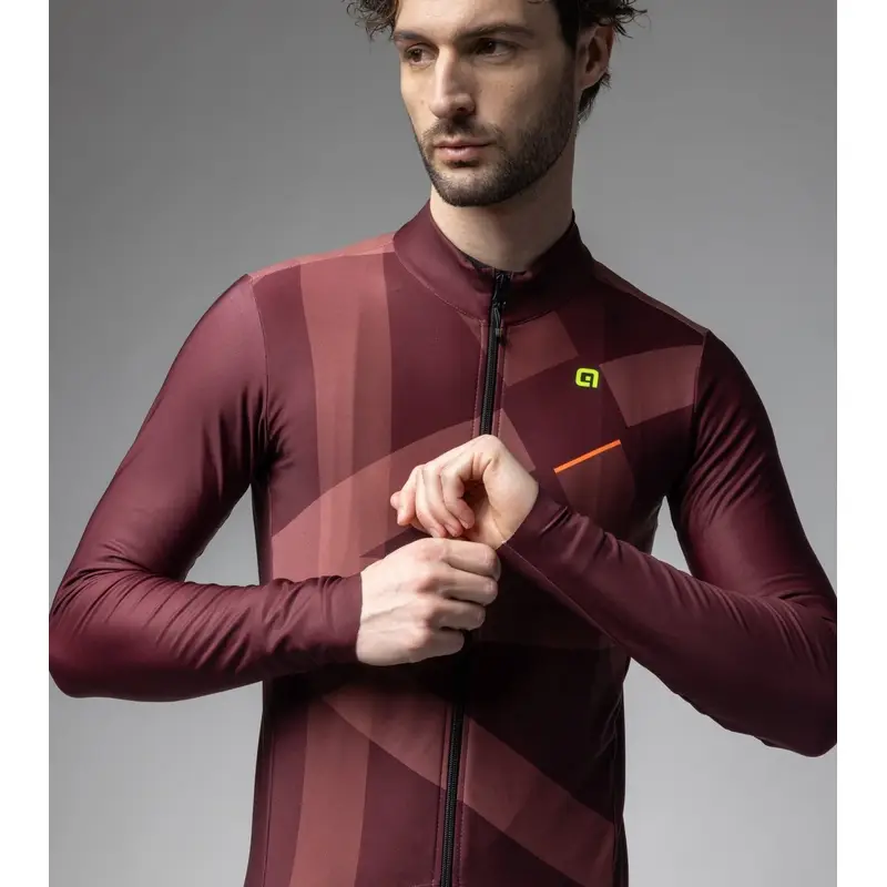 Direção de camisa de manga longa Pragma Bordeaux Tamanho xxs #3