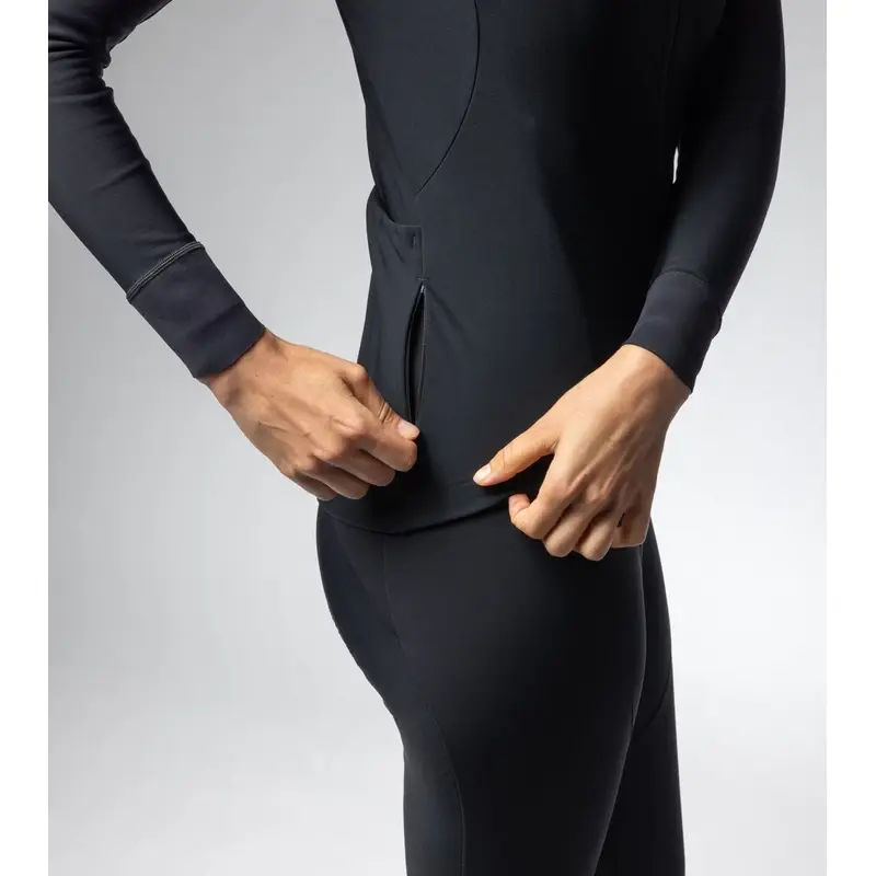 K-HYDRO KLIMATIK Camisa de manga larga Mujer negro XXXXXL #4