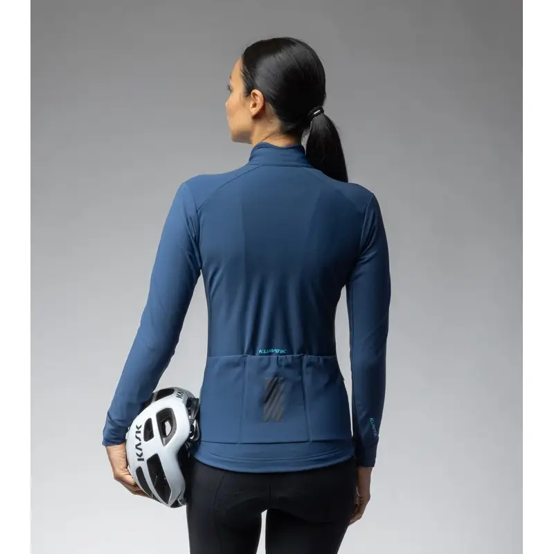 K-HYDRO KLIMATIK Camisa de manga larga Tamaño de mujer azul M #1