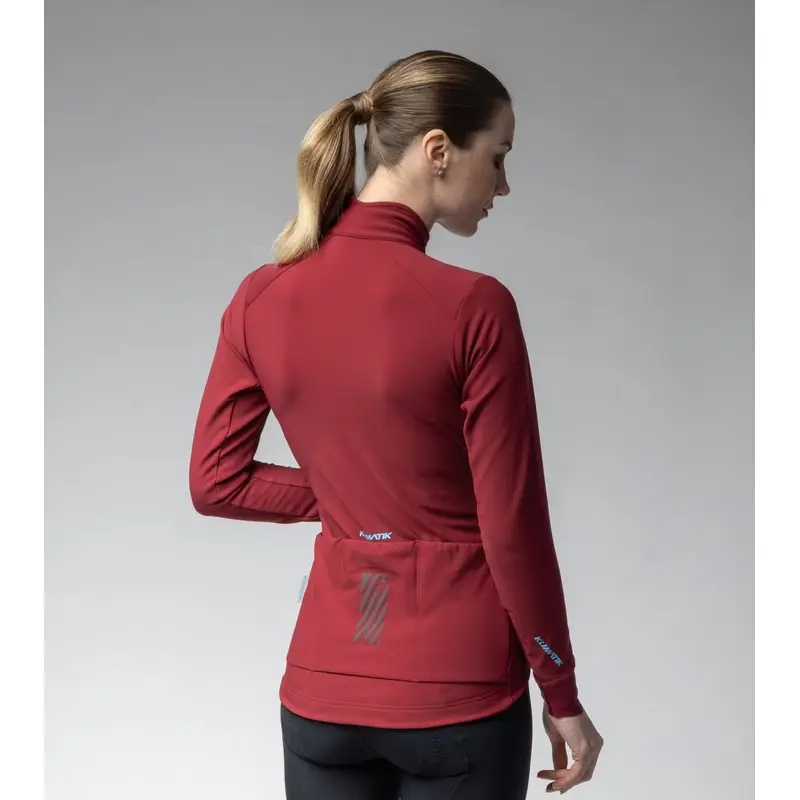 Camisa de manga larga K-Hydro Klimatik Mujer Rojo XS #1