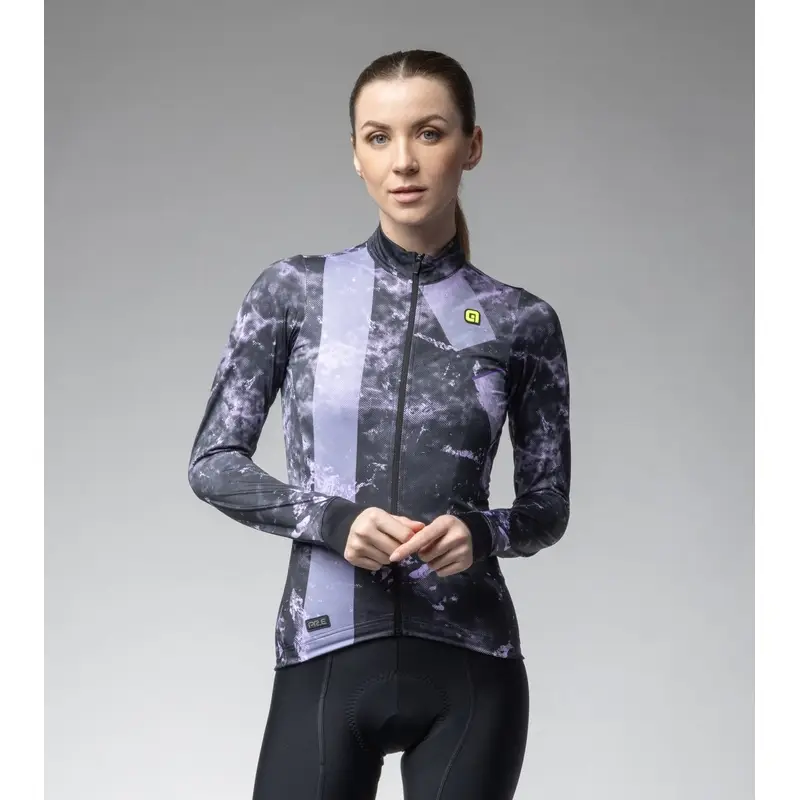 Jersey de manga larga PR-e Mujer de tamaño negro xxs - image
