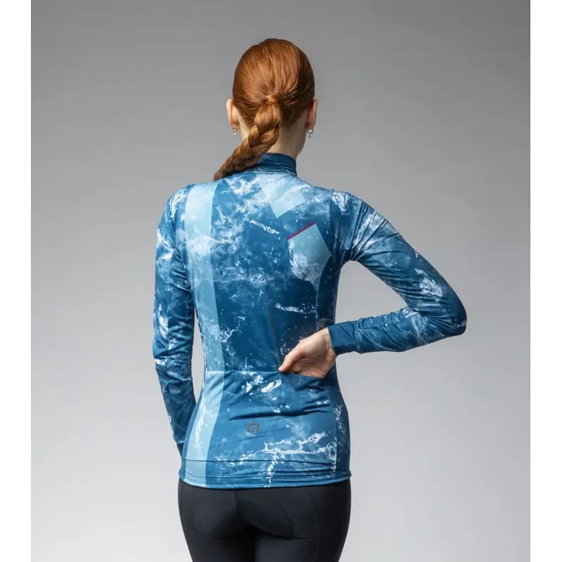 Jersey de manga comprida PR-E Mulher Blue Tamanho XXS #1