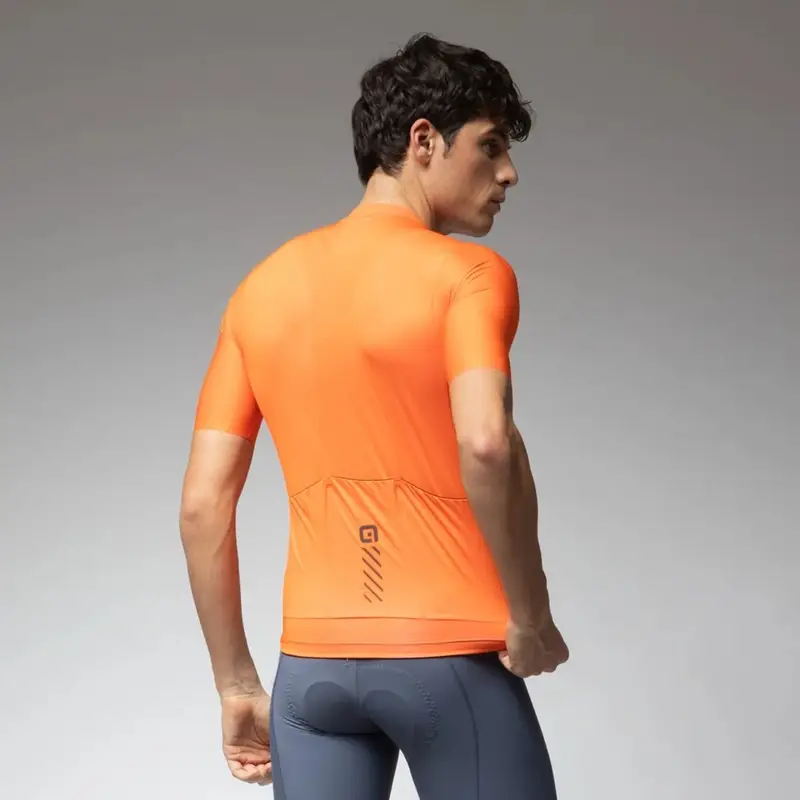 Camisola Estrada Manga Curta Color Block Pragma Laranja Fluorescente Tamanho XL #2