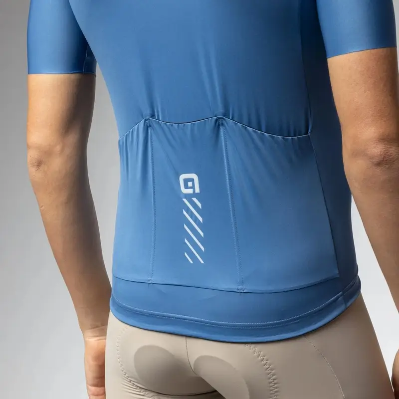 Camisola Estrada Manga Curta Color Block Pragma Azul Cerúleo Tamanho M #4