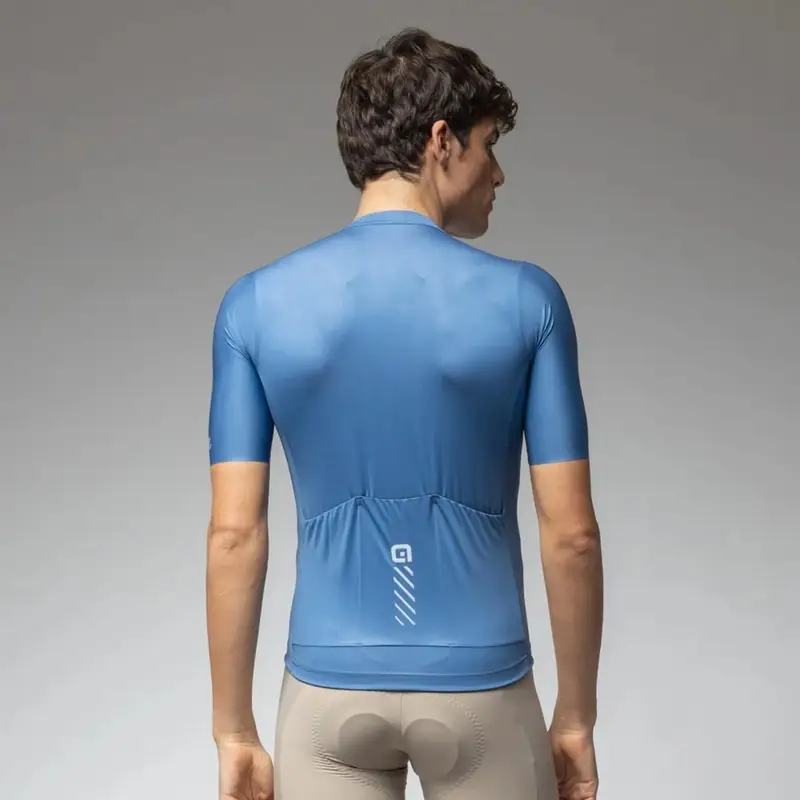 Strahlenhemd Kurzarm Color Block Pragma Blau Himmelblau Größe XXL #2