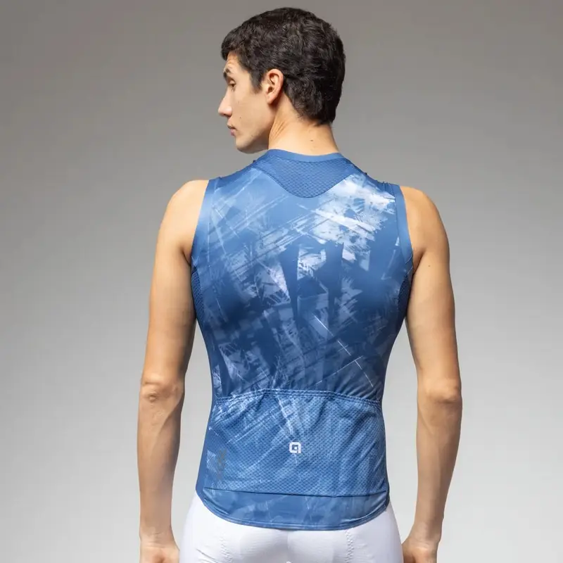 Maglia Strada Senza Maniche Mirror PR-E Ink Blue Taglia S #2