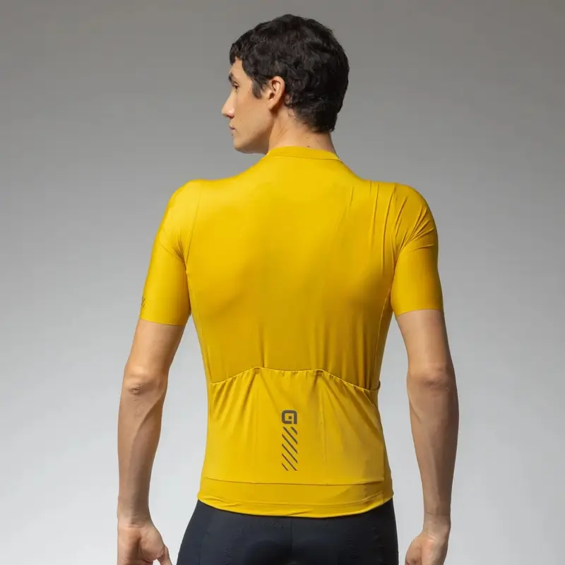 Camisola MTB Manga Curta Color Block Off Road Pragma Gengibre Tamanho XXS #2